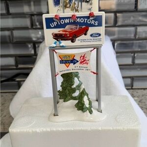 Department 56 Snow village uptown Ford motor town